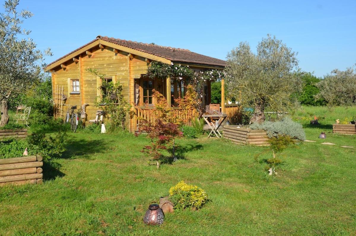 Chalet Bois Pleine Campagne A Pontigny Exterior photo